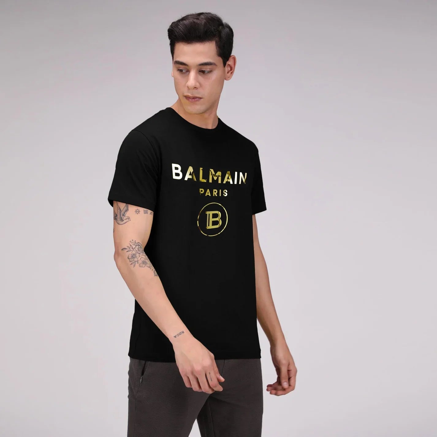 Men’s Imported Reflective T-Shirt (BLFG)
