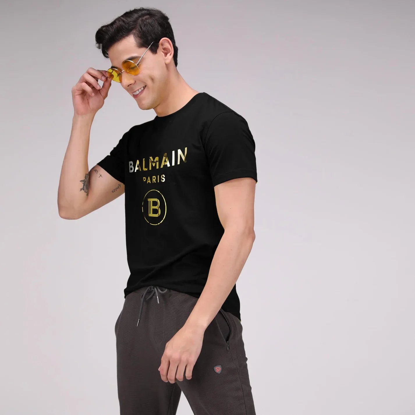Men’s Imported Reflective T-Shirt (BLFG)