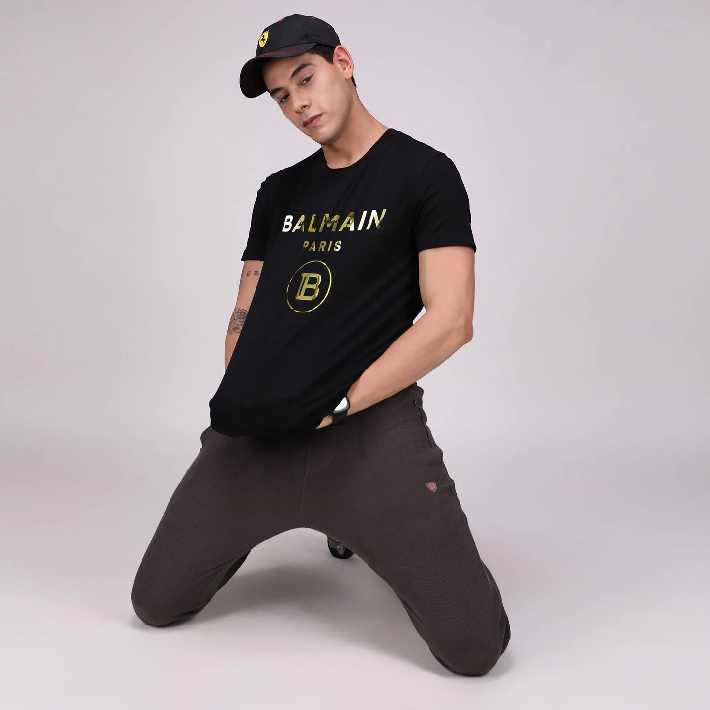 Men’s Imported Reflective T-Shirt (BLFG)
