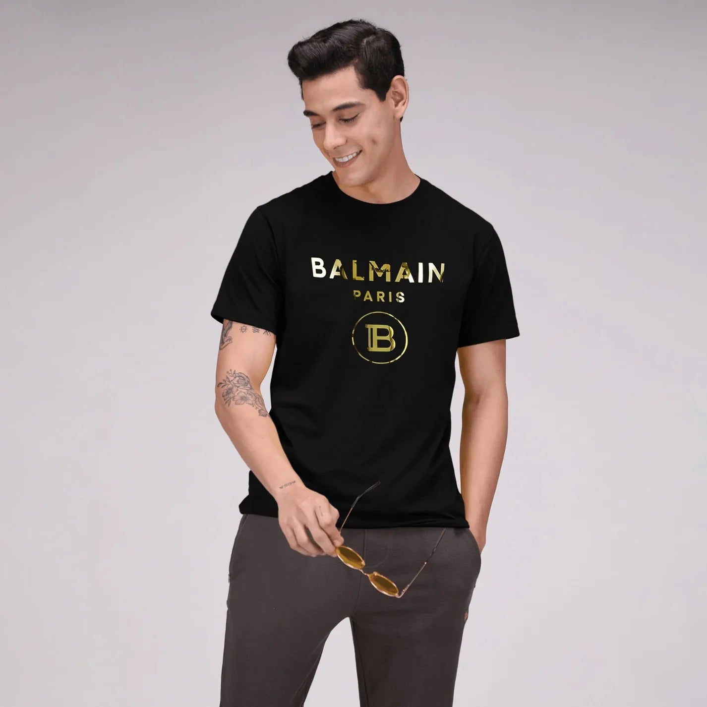 Men’s Imported Reflective T-Shirt (BLFG)