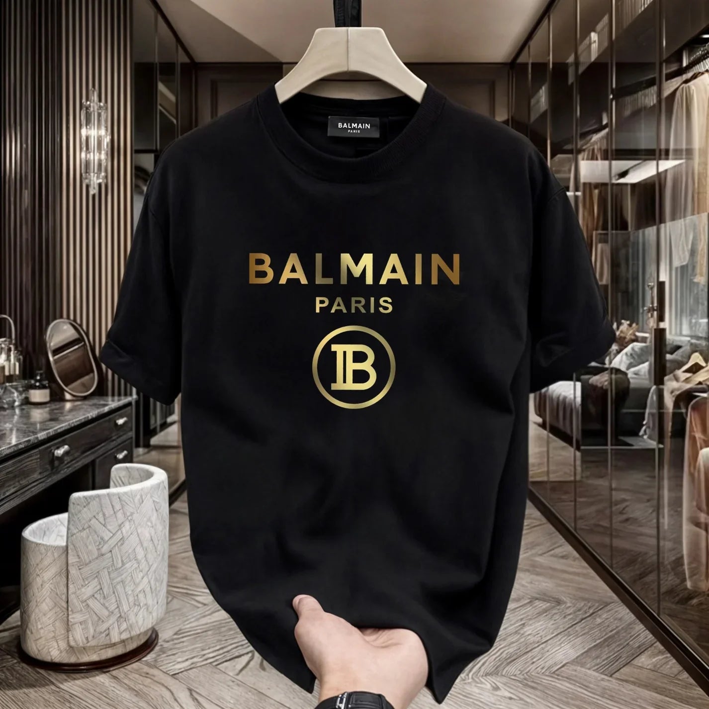 Men’s Imported Reflective T-Shirt (BLFG)
